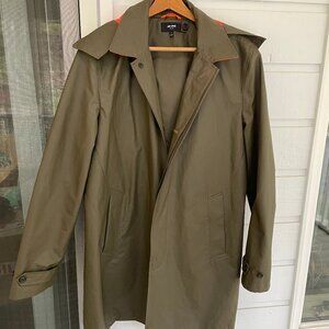 Jack Spade Rubberized Cotton Rain Jacket Size L